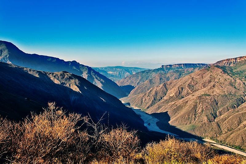 Chicamocha Canyon in Santander, Colombia