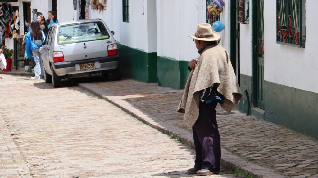 Colombian poncho