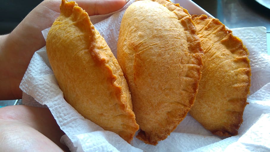 Traditional Colombian empanadas