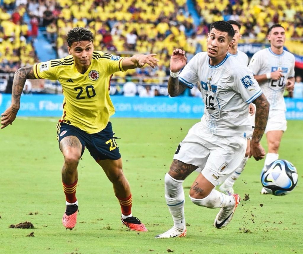 Colombia - Uruguay: empate 2-2 penalti impide victoria local