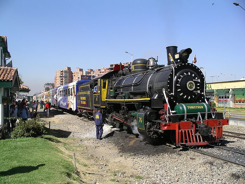 history railroads Colombia