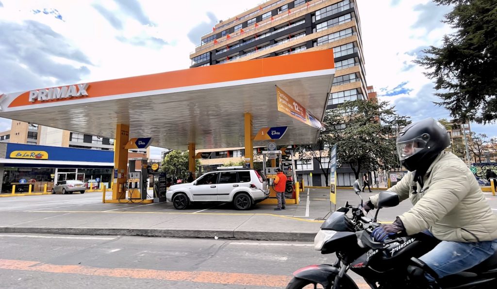 gasoline price Colombia