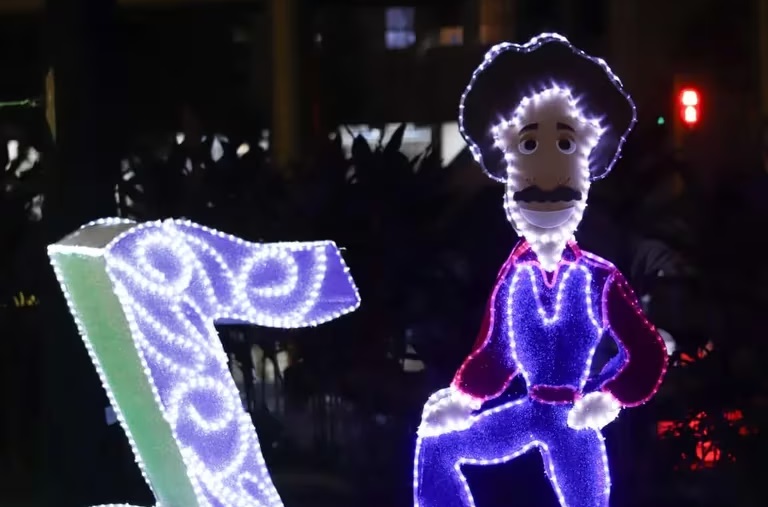 Christmas Lights in Colombia
