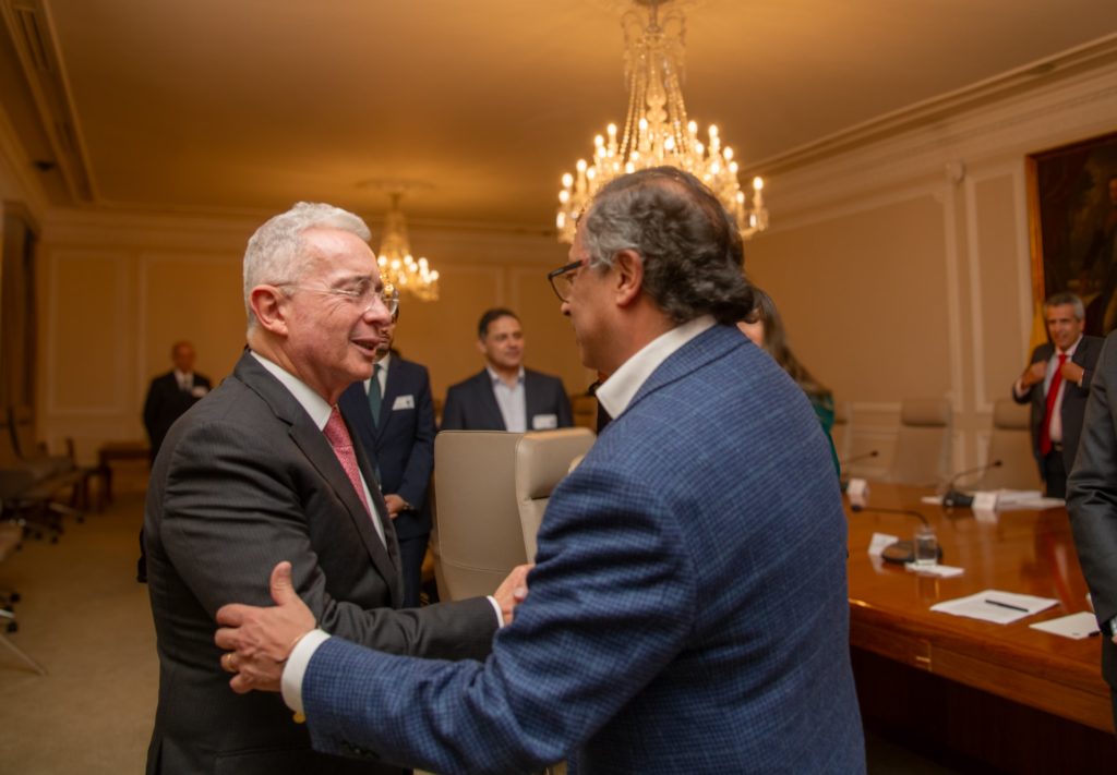 Meeting Between Petro and Uribe