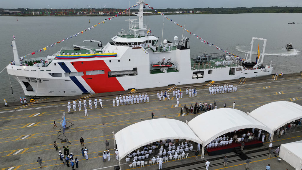 First Colombian Research Vessel