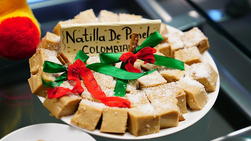 Colombian custard Natilla