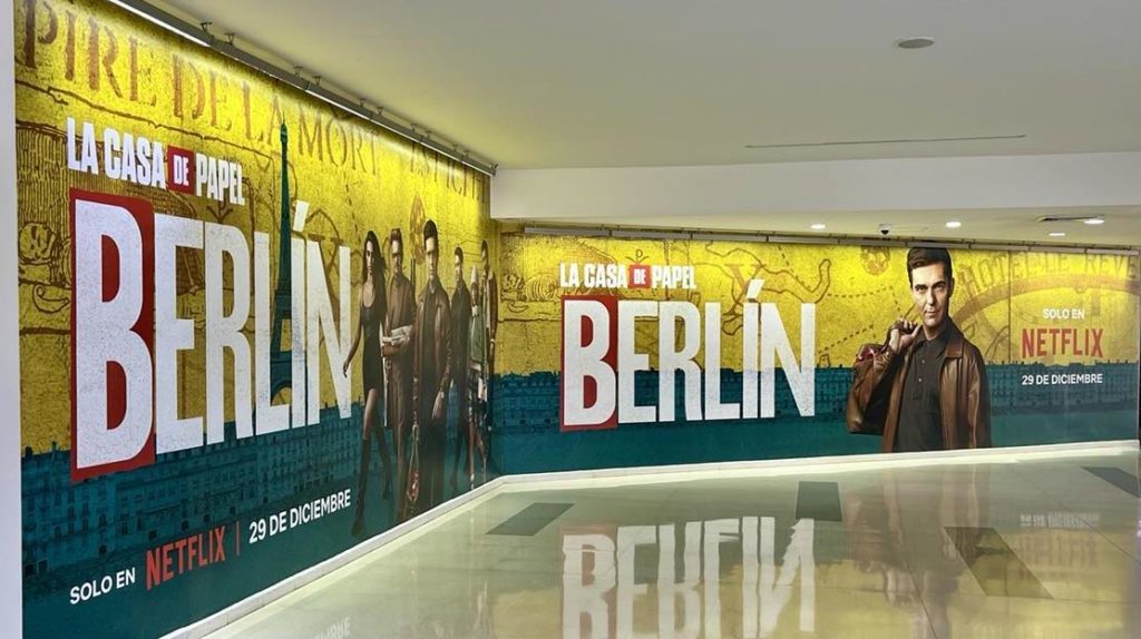 Netflix series Berlin in Colombia